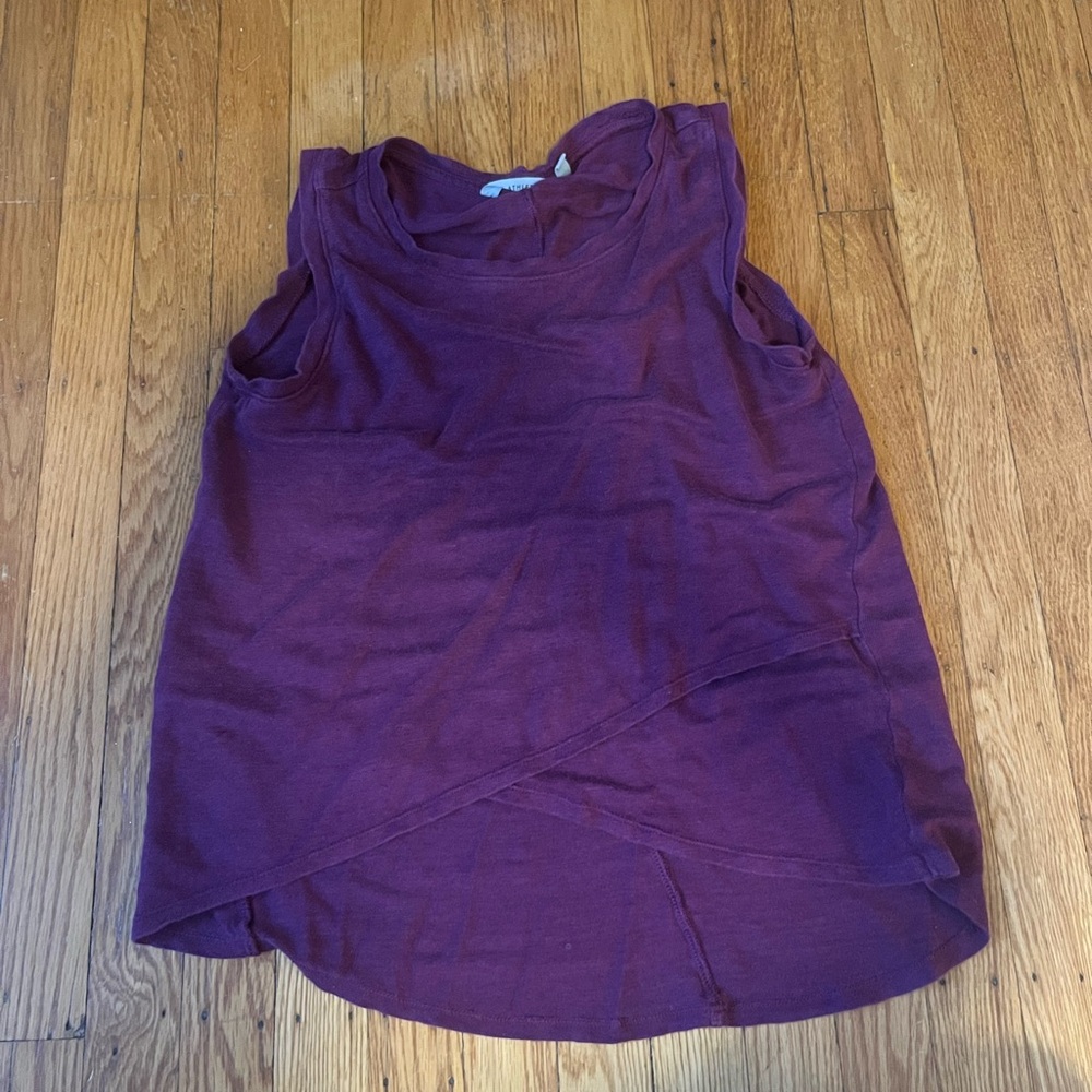 Linen Athleta XS top